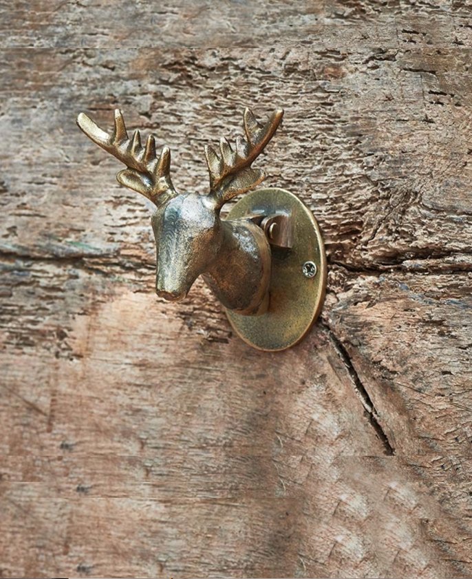 Stag Door Knocker Home Decor