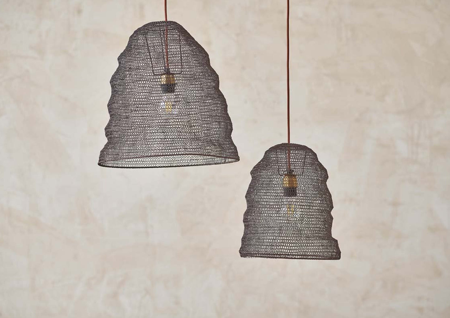 JATANI WIRE LAMPSHADE OVAL