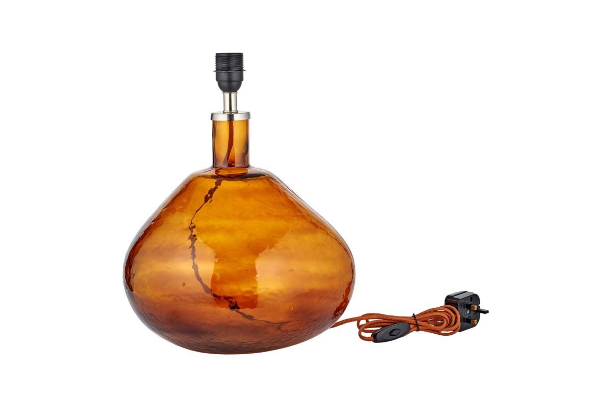 Lampe en Verre Baba - Ambre Brûlé