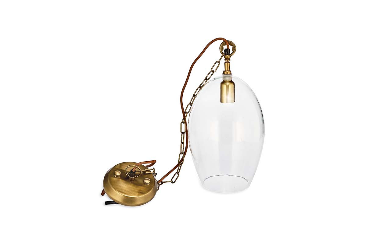 Otoro Glass Pendant - Oval