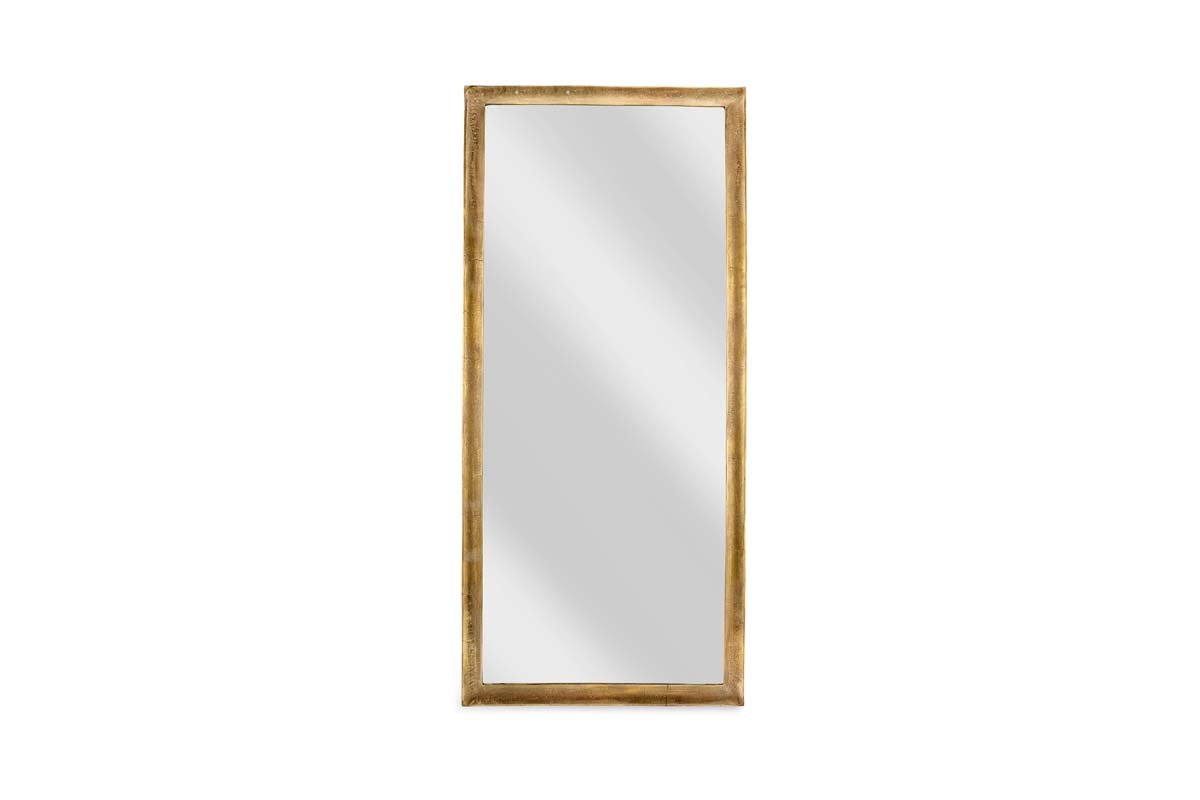 Miroir pleine longueur Yadur - Laiton antique