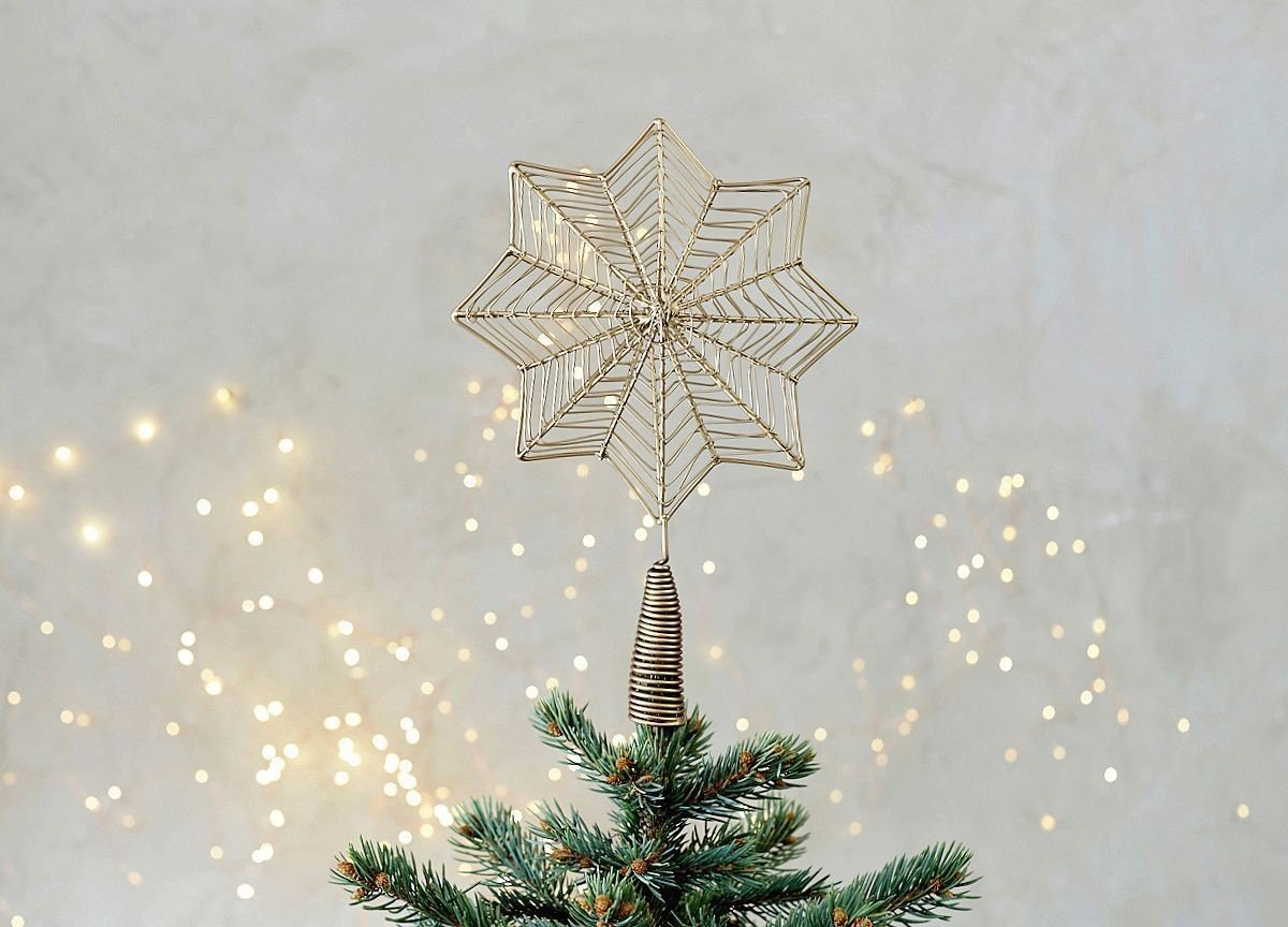 Christmas GIANT STAR TREE TOPPER Home Decor