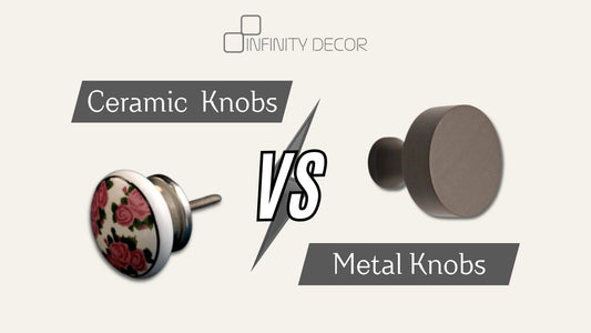 Ceramic vs Metal Cupboard Knobs: Which Is Right for Your Furniture?