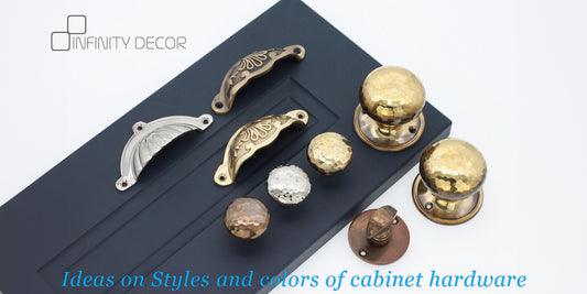 Styles and colors of cabinet hardware - Home Decor 