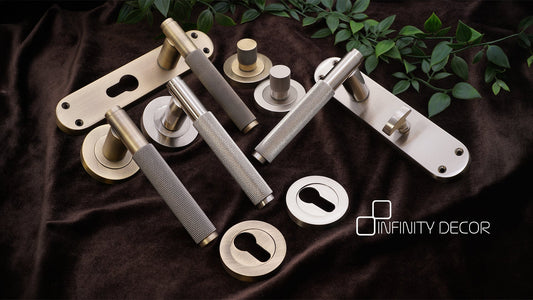Lever on Rose and Lever on Backplate - Home Decor 