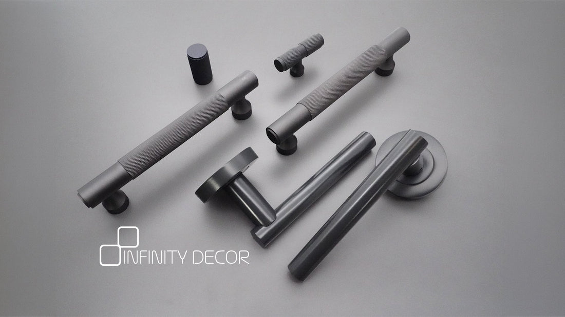 Matt Black Door Hardware - Home Decor