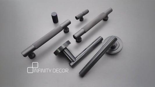 Matt Black Door Hardware - Home Decor
