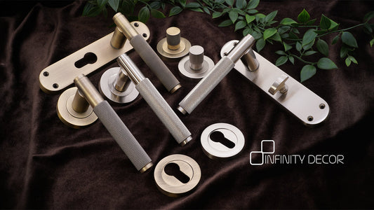 Lever on Rose and Lever on Backplate - Home Decor 