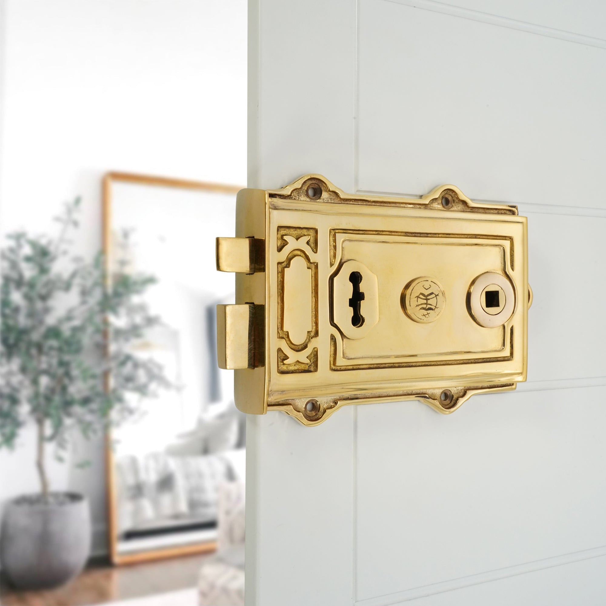 Brass Rim Locks | Classic Door Locks with Timeless Style – Infinity Decor