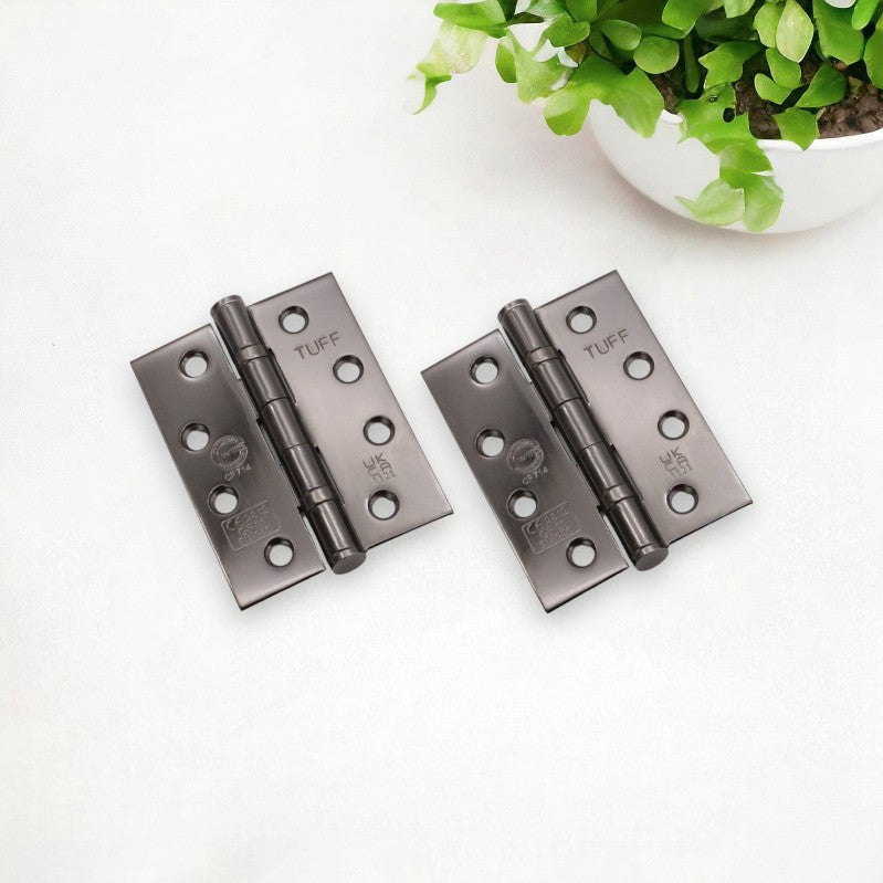 CE11 Mild Steel BB Butt Hinge - Black Nickel