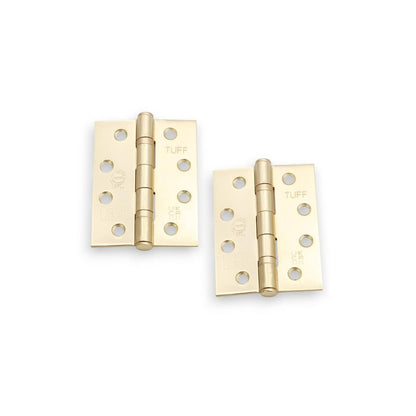 CE11 Mild Steel BB Butt Hinge - Satin Brass