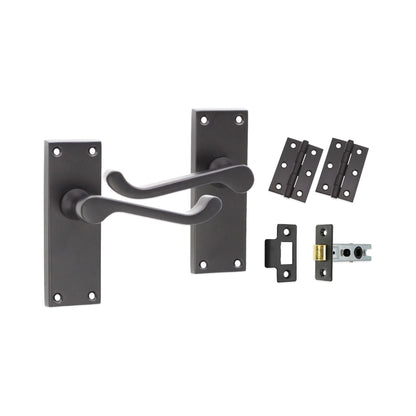 Lever on Backplate Latch Pack Home Decor