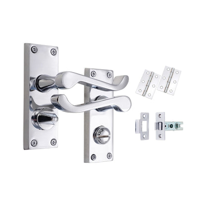 Lever on Backplate Latch Pack Home Decor