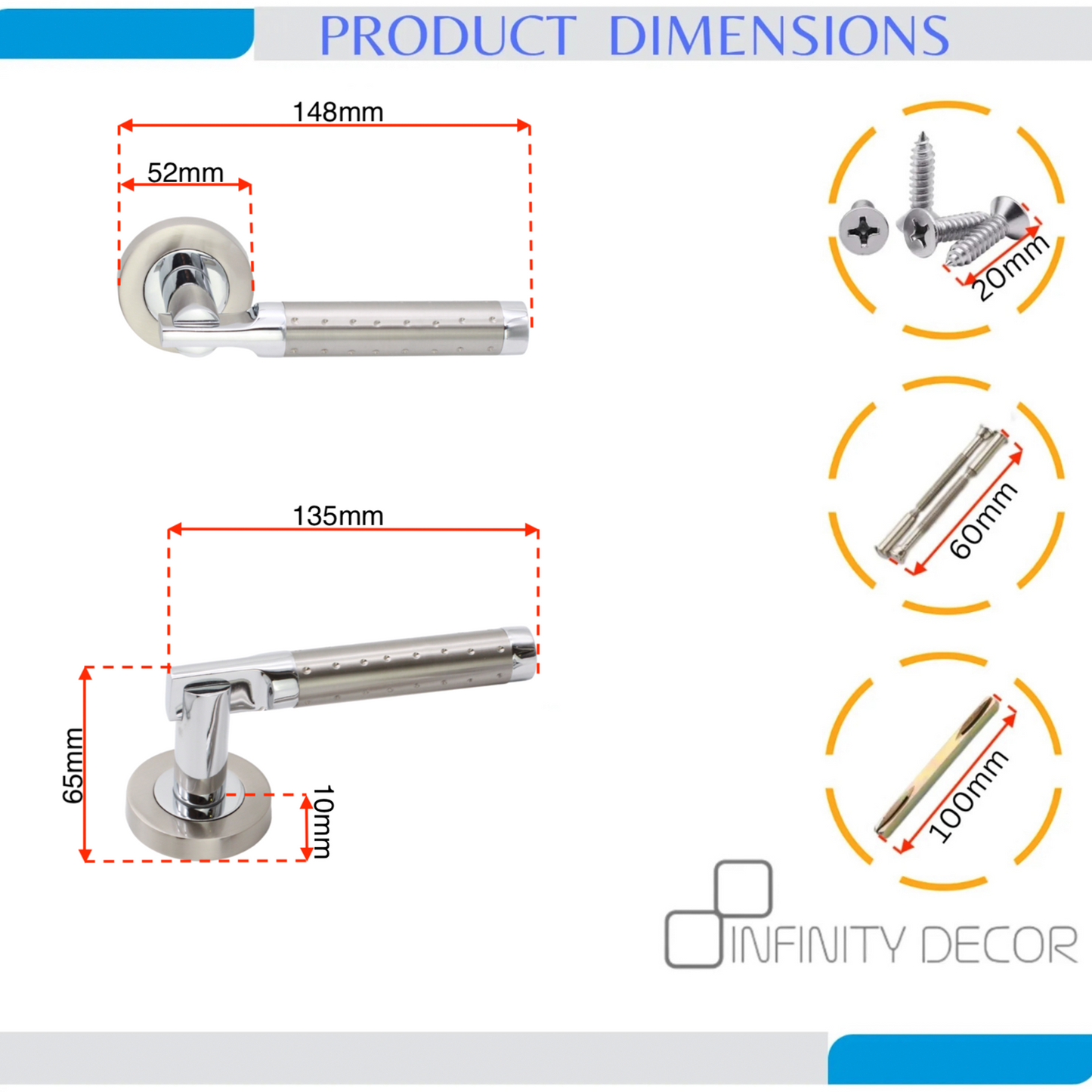Lexis Lever on Rose Dual Tone Bathroom Pack