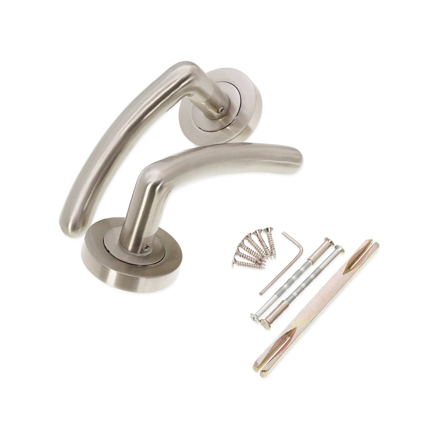 Lever on Rose Door Handle Home Decor