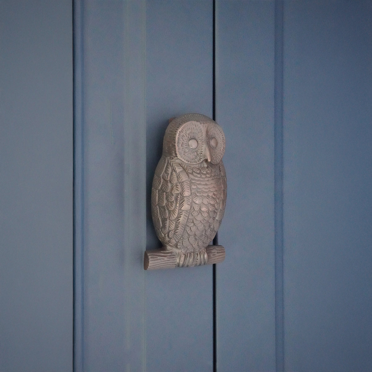 Aged Bronze Owl Door Knocker Home Decor