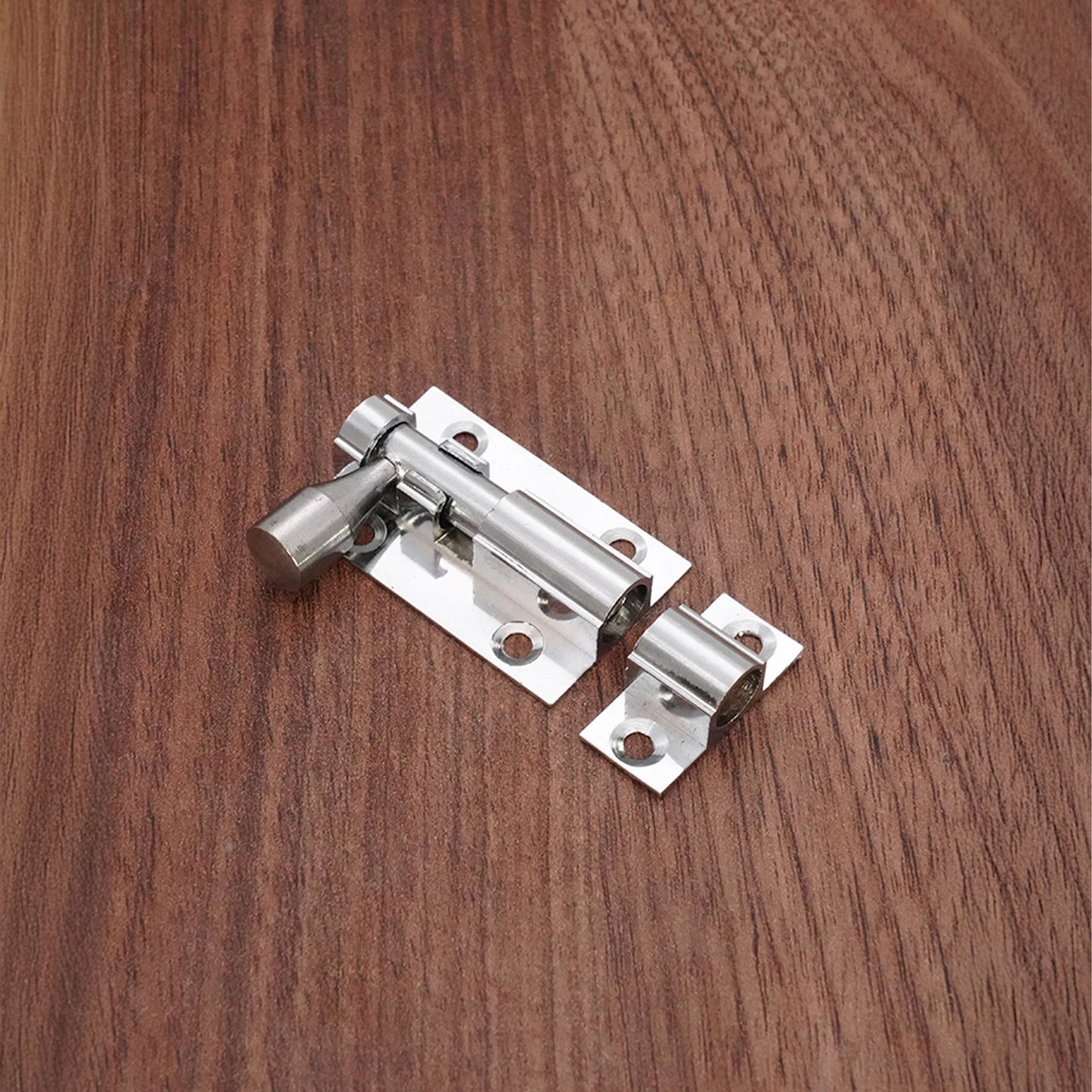 Polished Chrome Brass Barrel Bolt Home Decor