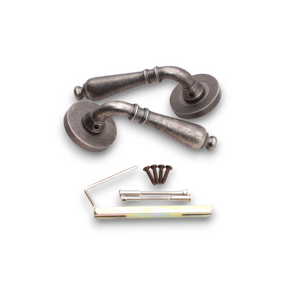Lever on Rose Door Handle Home Decor