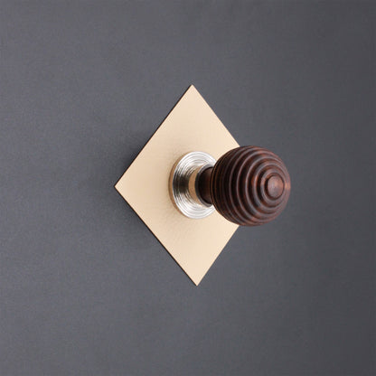 Rosewood Preston Small Cupboard Knob Polished Nickel