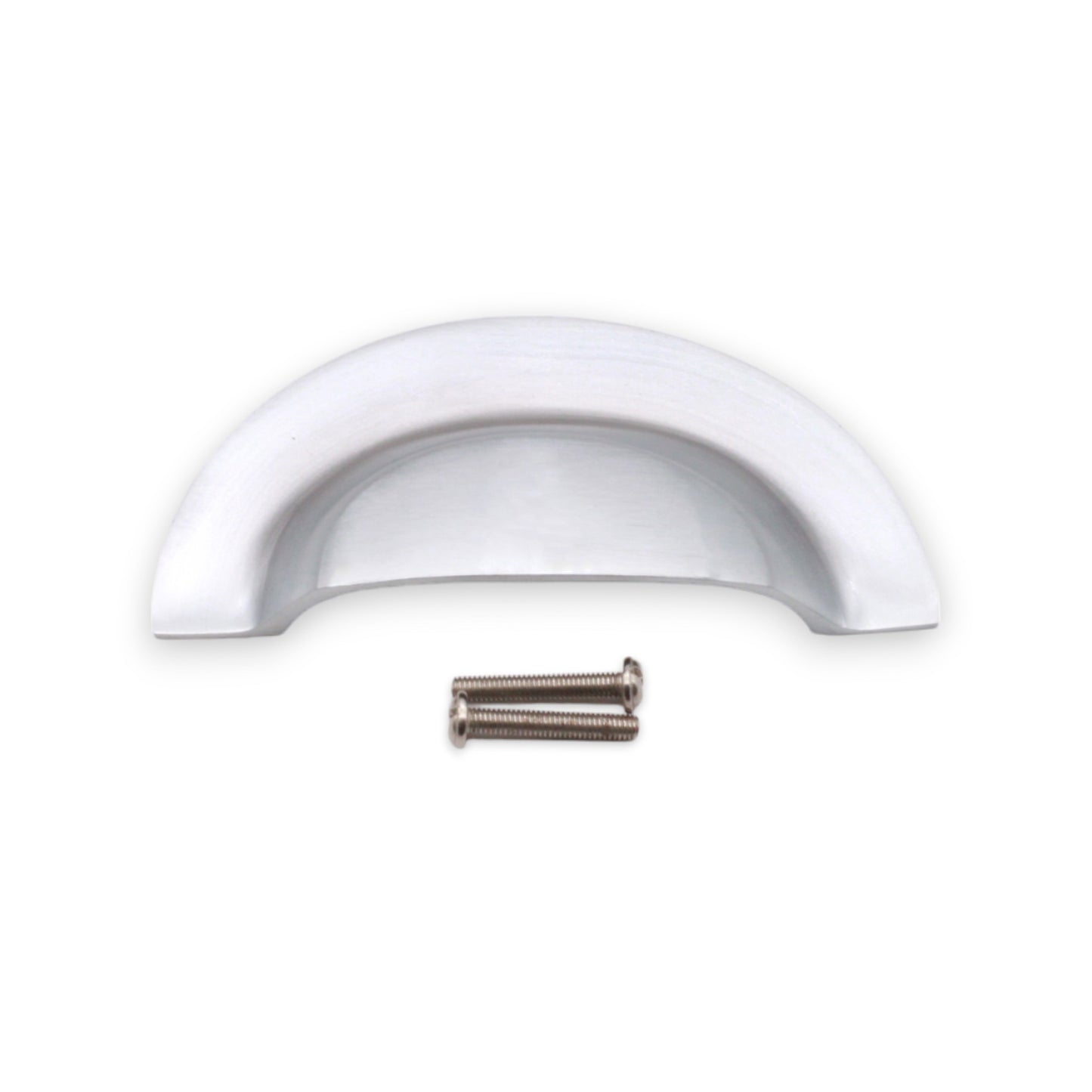 Slim Cup Handle Large Satin Chrome