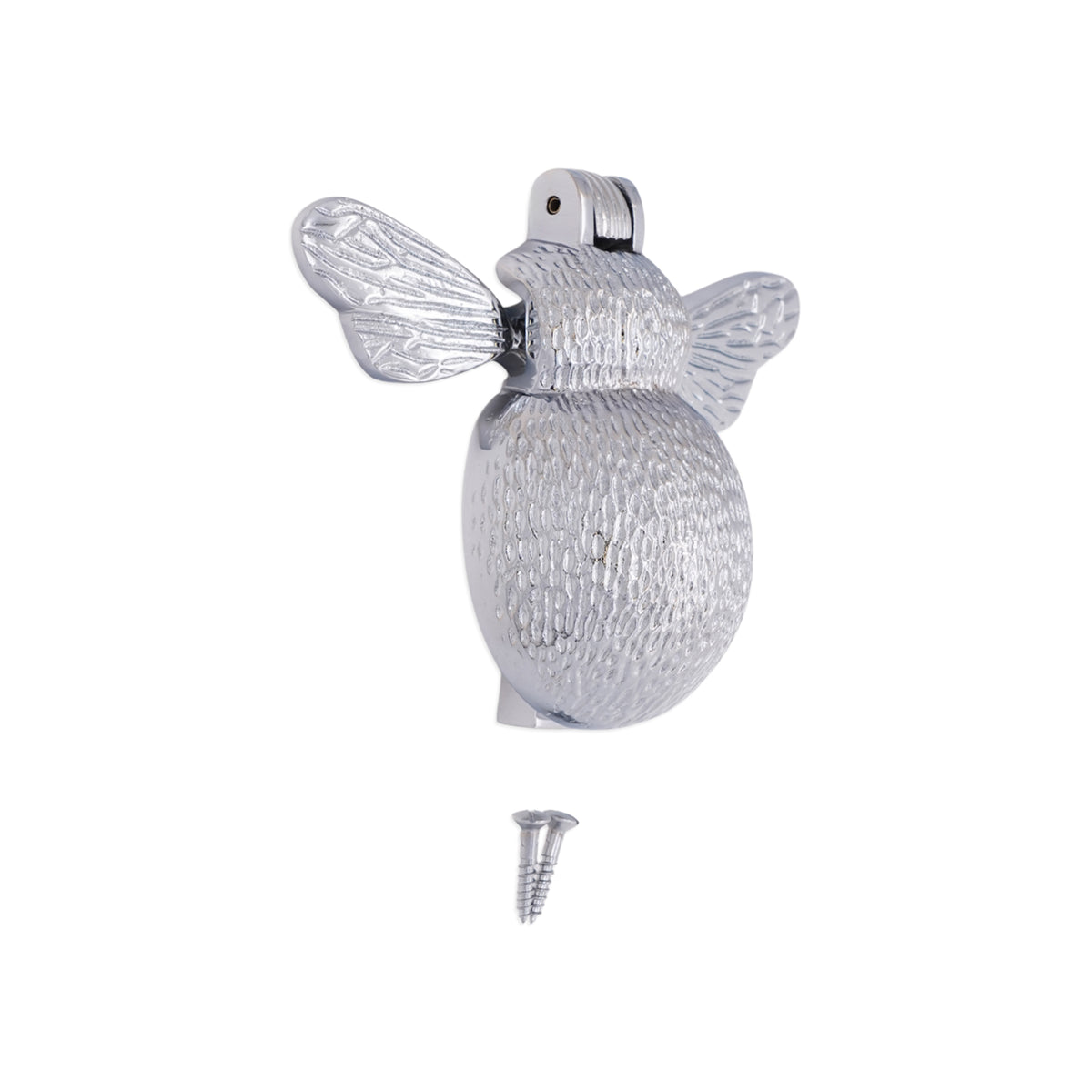 Polished Chrome Bumble Bee Door Knocker Home Decor
