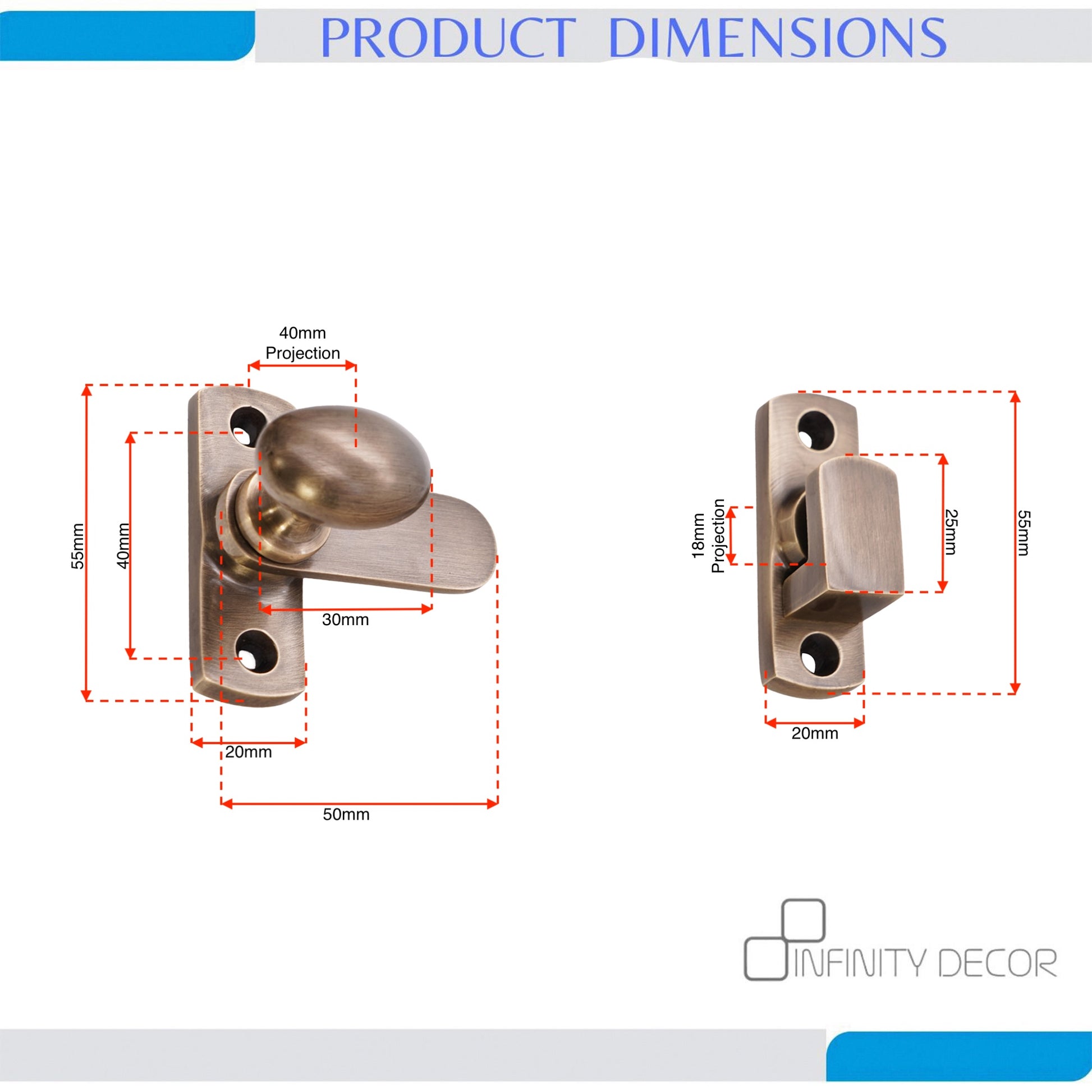 Oval Cupboard Latch Home Decor