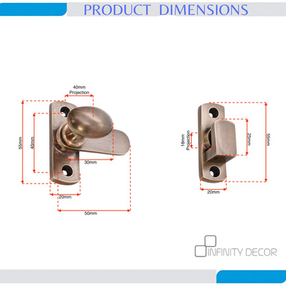 Oval Cupboard Latch Home Decor