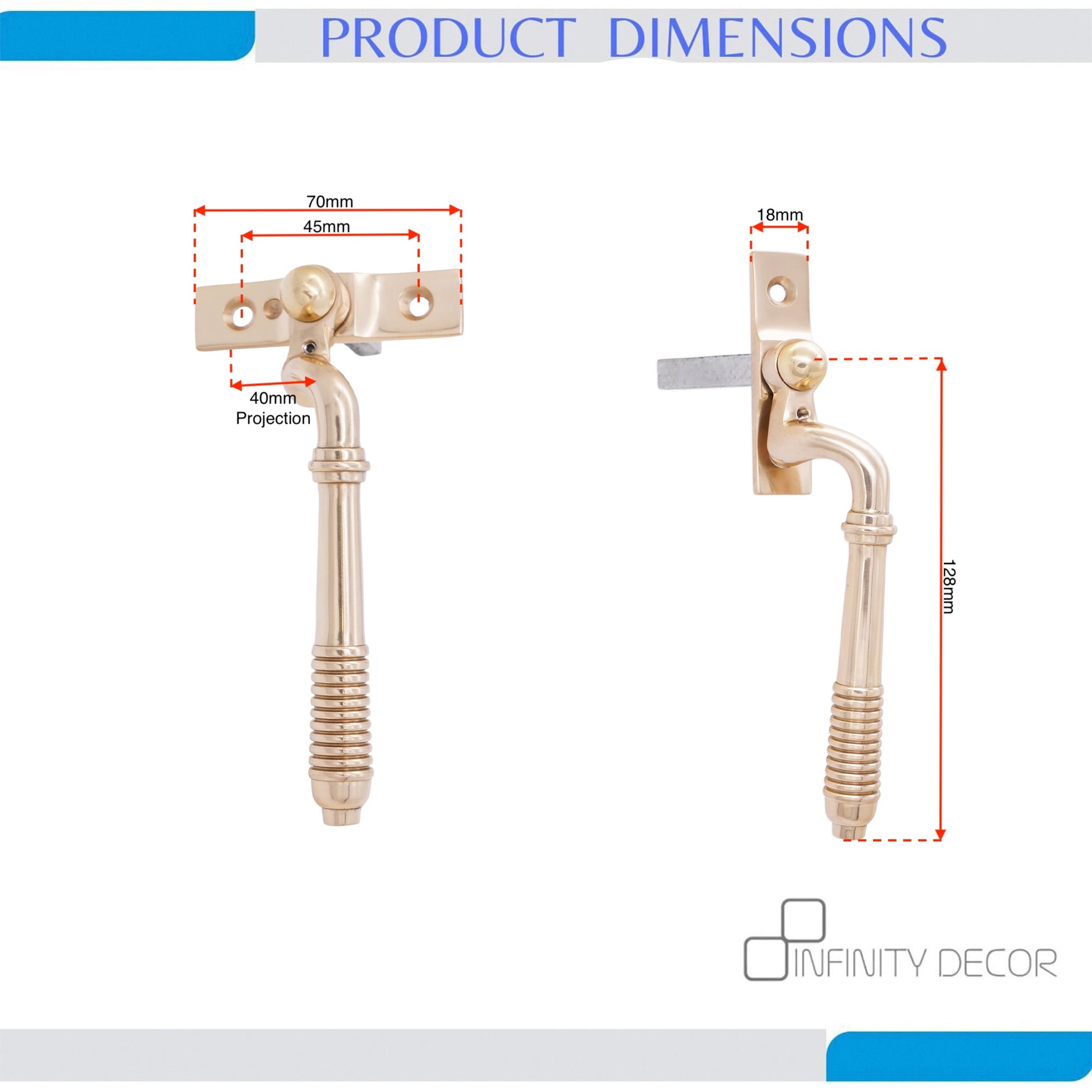 Espag Locking Window Fastener Home Decor