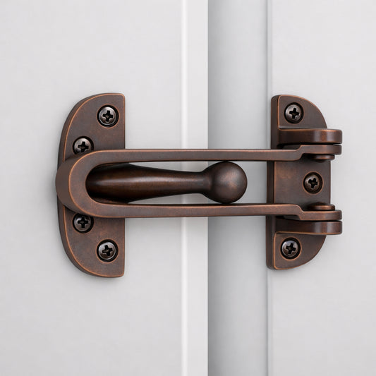 Protection de porte en laiton 105 mm Bronze vieilli