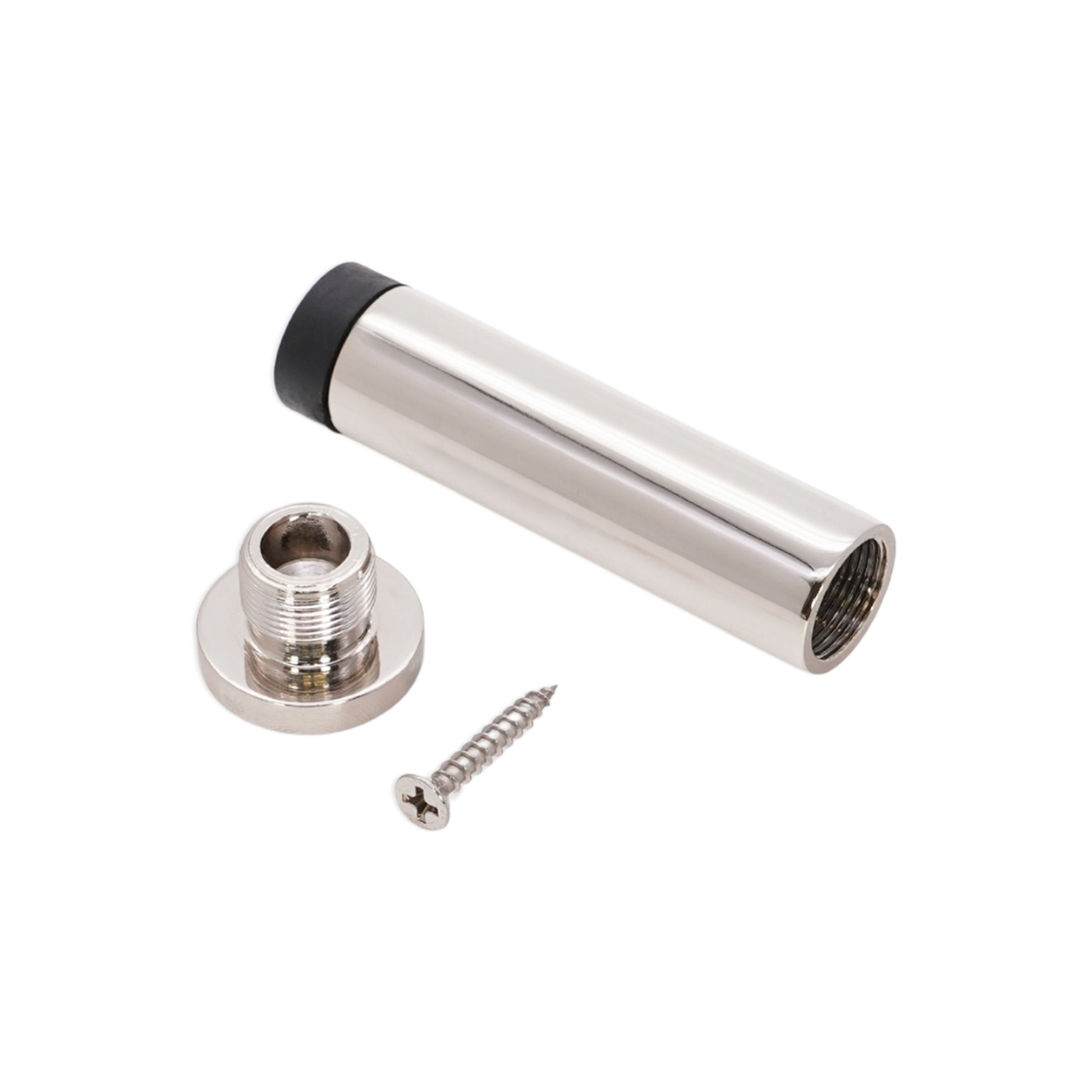 Polished Nickel Opal Knurlmond Door Stop Home Decor
