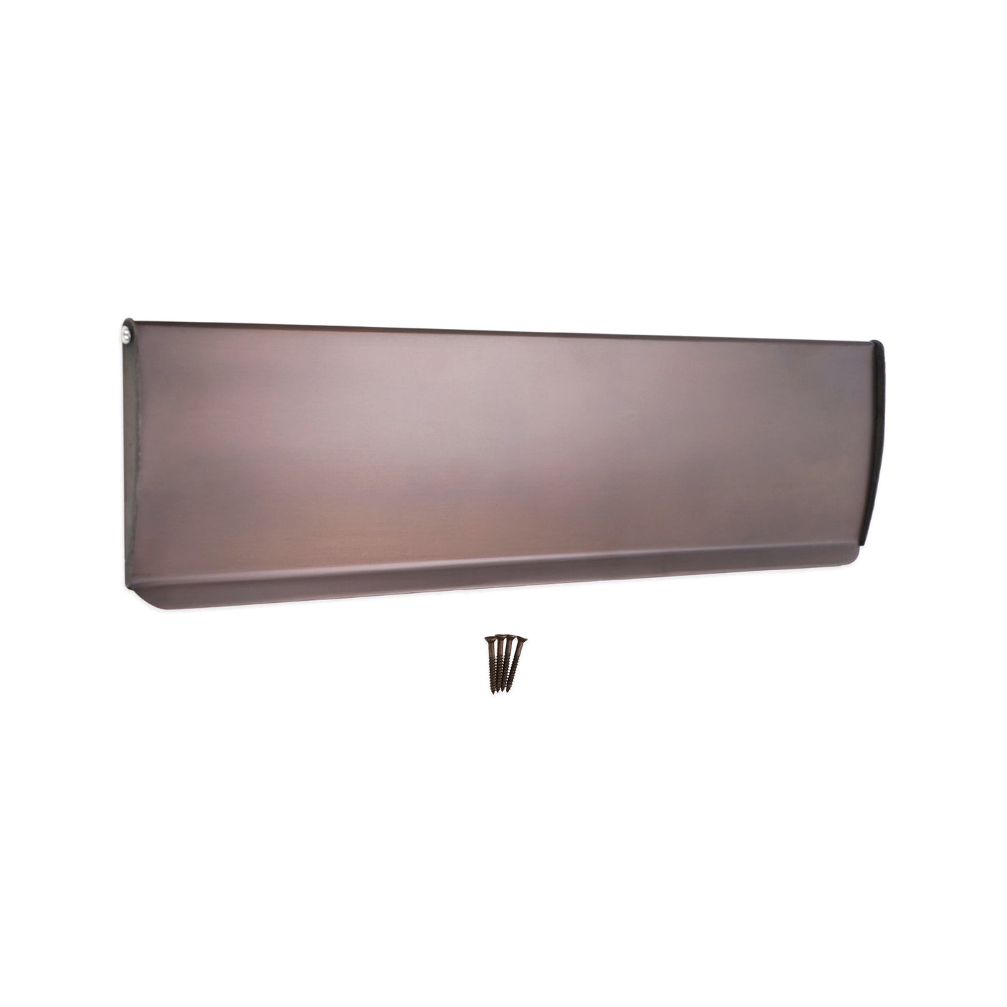 Tidy Flap Letter Plate Cover Aged Bronze Home Decor