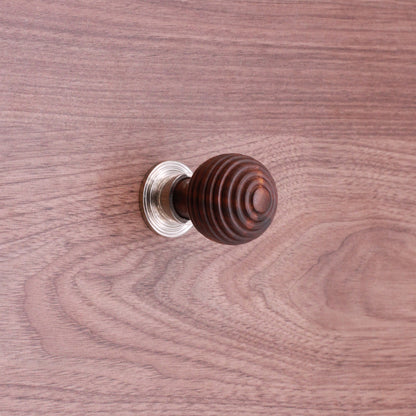 Rosewood Preston Small Cupboard Knob Polished Nickel