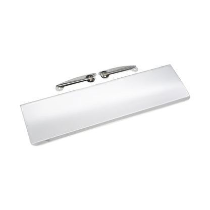 Tidy Flap Letter Plate Cover Polished Chrome Home Decor