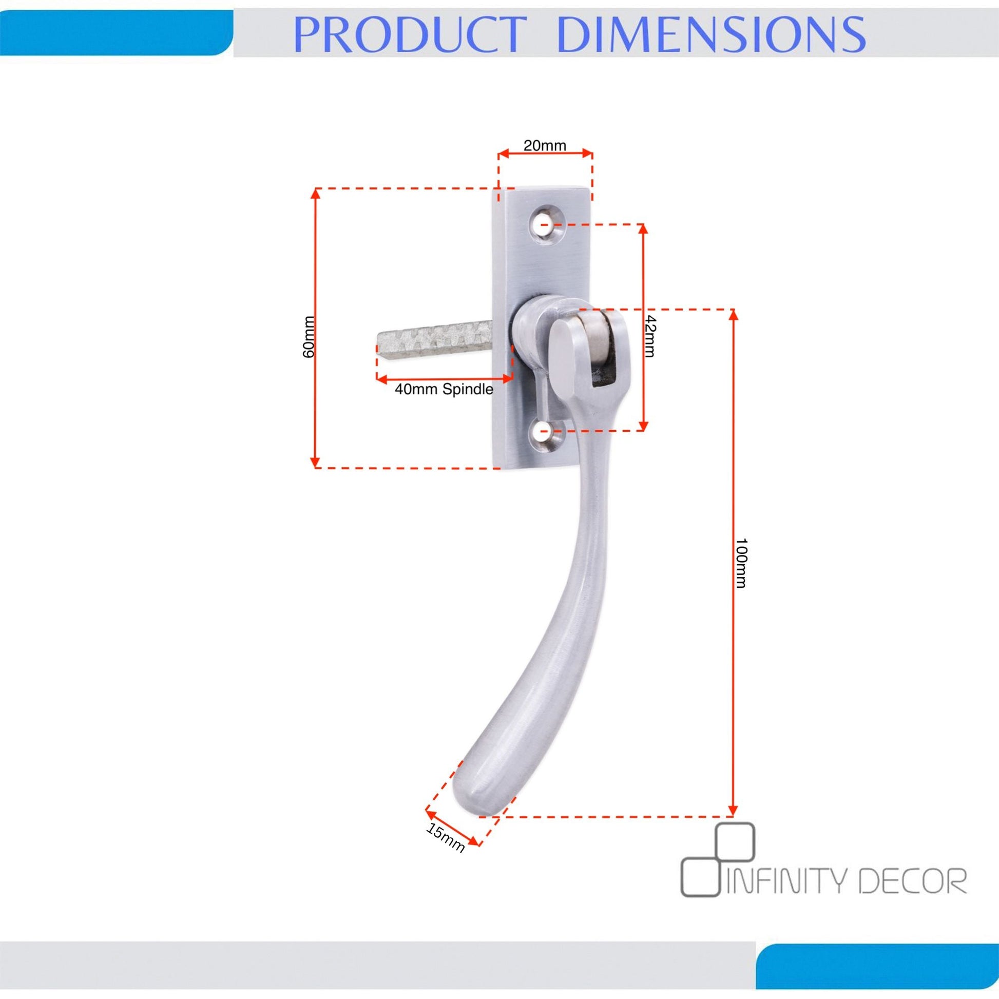Espag Locking Window Fastener Home Decor