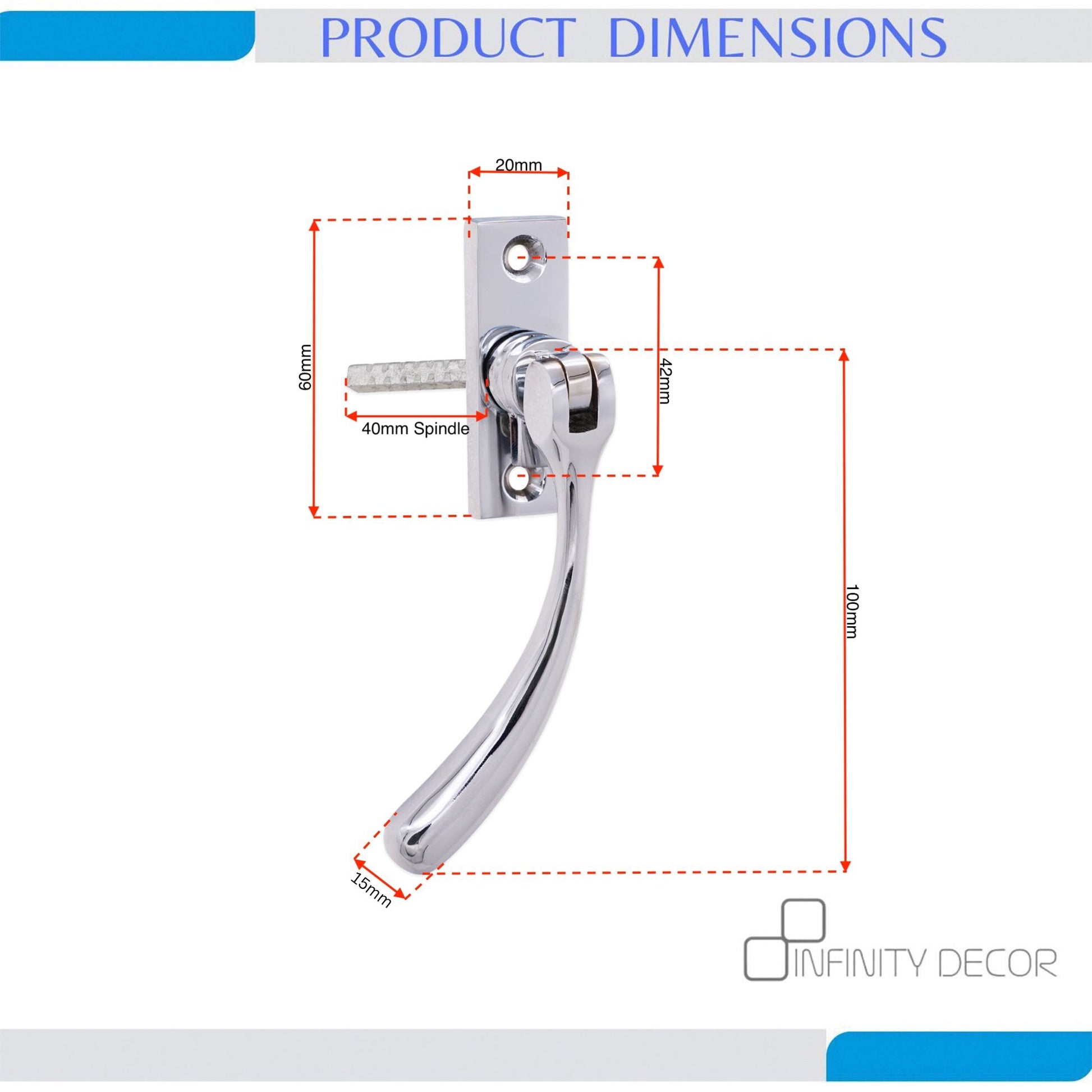 Espag Locking Window Fastener Home Decor