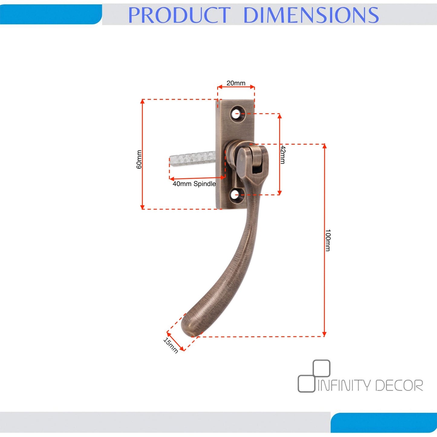 Espag Locking Window Fastener Home Decor