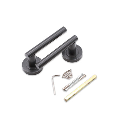Gun Metal Grey Lever Door Handle Home Decor  