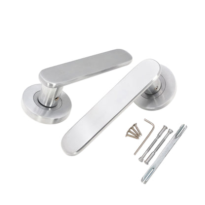 Satin Chrome Lever Door Handle Home Decor