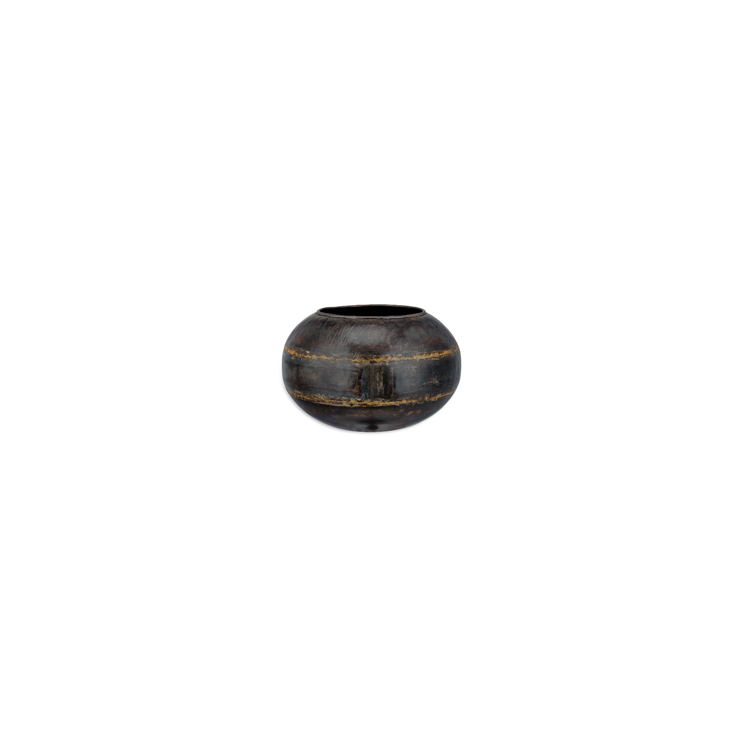 Endo Reclaimed Iron Globe Planter