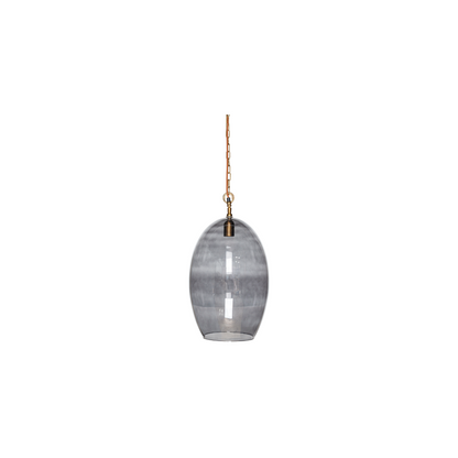 Otoro Recycled Glass Pendant - Smoke