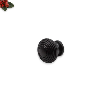 Ebonised Beehive Large Cupboard Knob