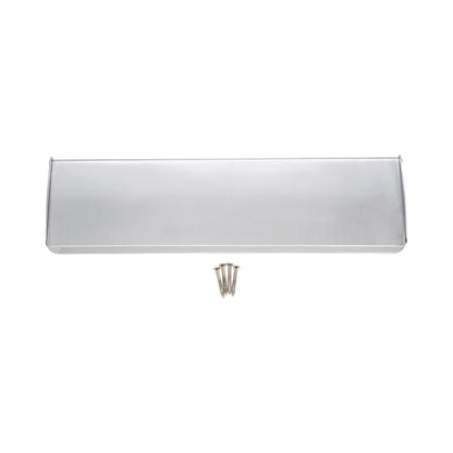 Tidy Flap Letter Plate Cover Polished Chrome Home Decor