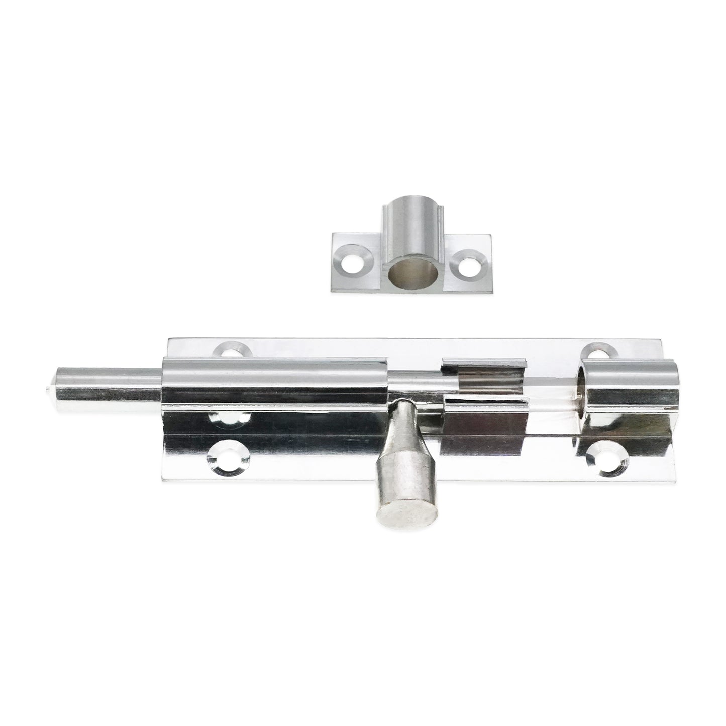 Polished Chrome Brass Barrel Bolt Home Decor