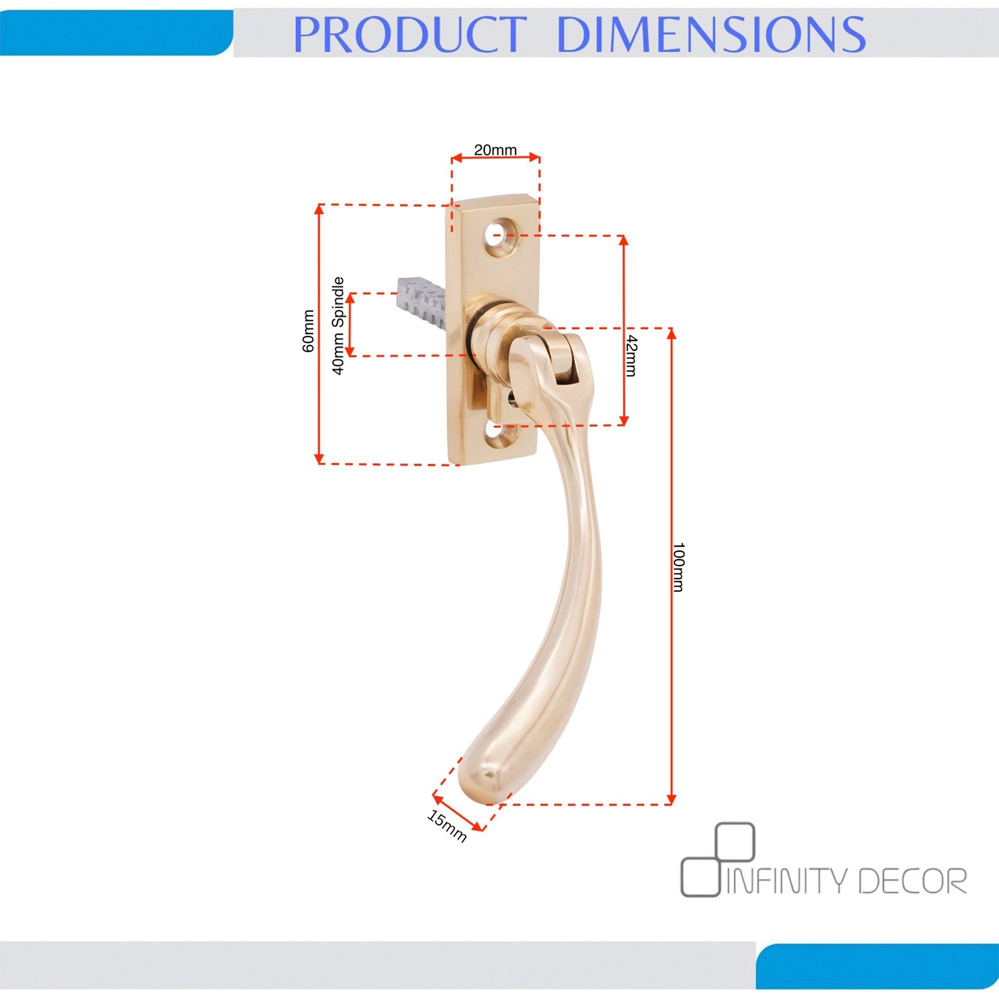 Espag Locking Window Fastener Home Decor