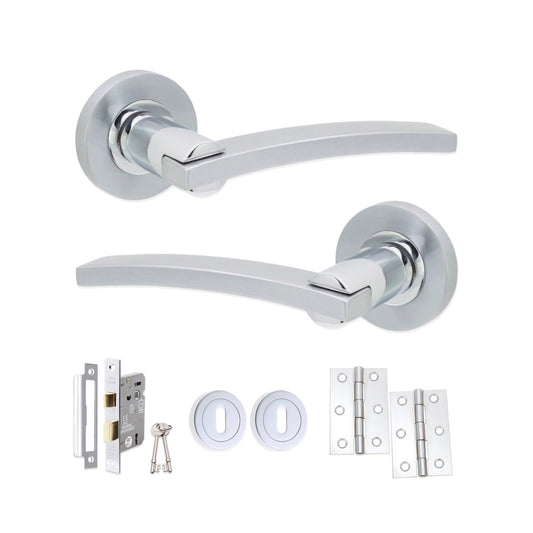 Carol Lever on Rose Dual Tone Lock Pack