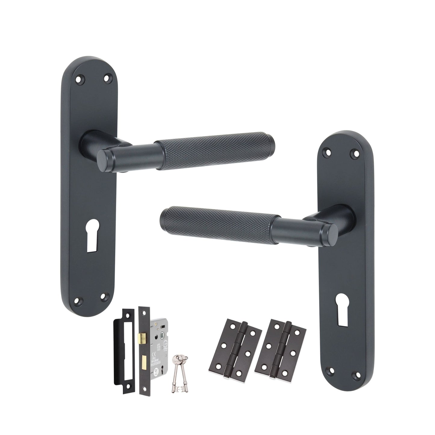 Lever on Backplate Lock Pack Home Decor