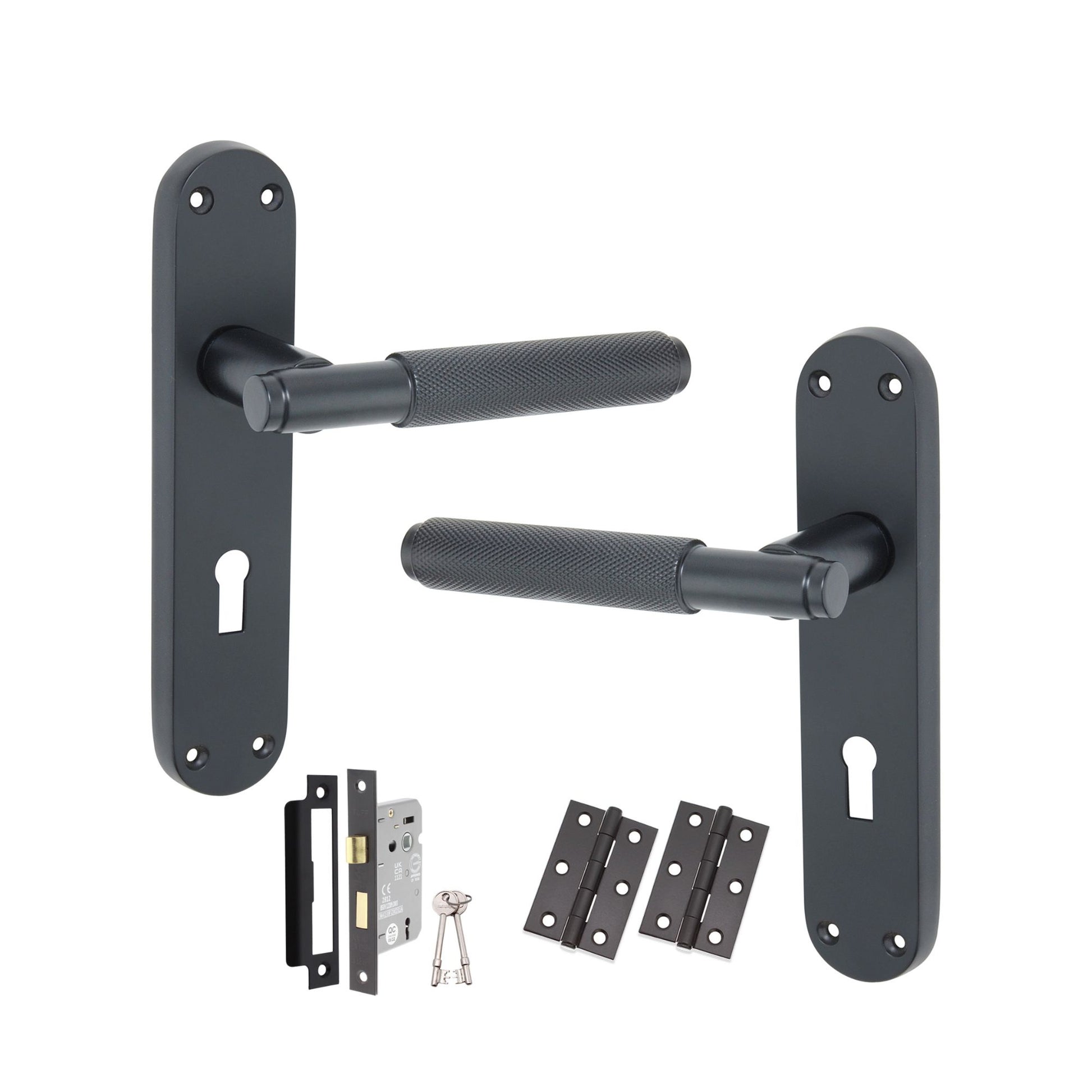 Lever on Backplate Lock Pack Home Decor