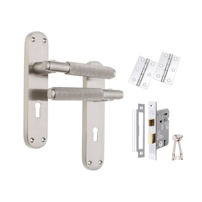 Lever on Backplate Lock Pack Home Decor
