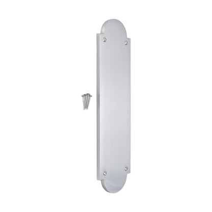 Victorian Door Finger Plate Satin Chrome Home Decor