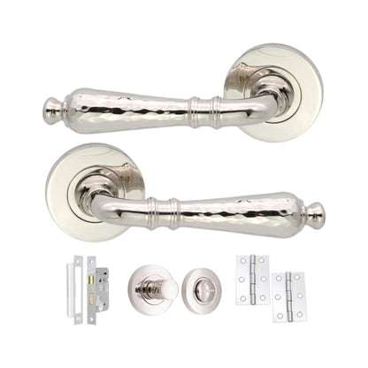 Lever on Rose Bath Pack Home Decor